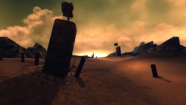 Simulacrum, desert stronghold environment